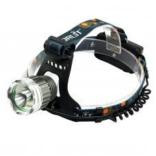 T6 Blue Light High Power Headlamp Two LED Lights for Hiking Fishing Outdoor Sports