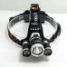 RJ3000 1xT6+XPE Three LED Light High Power Headlamp for Hiking Camping Fishing Outdoor Sports