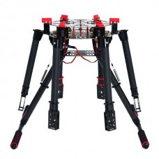 T900 6 Axis Carbon Fiber Hexacopter Frame Kits No Electronic Landing Gear for Multicopter FPV Photography