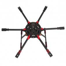 T900 6 Axis Carbon Fiber Hexacopter Frame Kits w/ Electronic Landing Gear for Multicopter FPV Photography