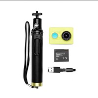 Xiaomi Xiaoyi Sports Camera Camcorder 1600W HD 1080P Smart Digital Remote Control Shockproof for Photography w/ Lens Cover & Monopod