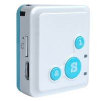 RF-V16 The Smallest Smart GPS Tracker Long Standby Time SOS Dual Talk Platform