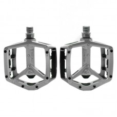 Wellgo MG-3 MG3 Magnesium Pedals Road Bike MTB BMX Wide Platform Light Silver