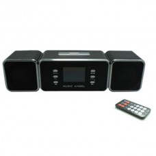 MUSIC ANGEL JH-MAUK9 Wireless Portable Remote Amplifier LCD Screen USB Powerful Bass Rechargeable Speaker