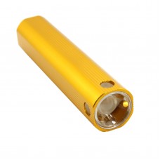 Power Bank Flashlight Torch CREE XPE Lightbulb 250 Lumin Golden for Hiking Camping Outdoor Sports