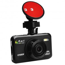 Shadow GT680W 2.7" Full HD 1080P In Car DVR Dash Camera Cam WDR Voice Indicator GPS Version No Card