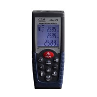 Brand CEM LDM-70 Digital Laser Distance Meter Volume Test 70m Measure Measuring