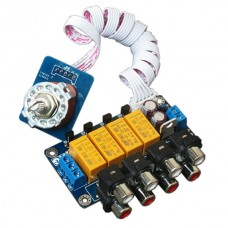 4 Channel Audio Source Switch Board Audio Source Switch + Swtich + Connecting Cable (Kits)