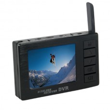 BOSCAM DV01S FPV 8 Channel Mini Video Camera 5.8G Wireless Receiver DVR Wireless Audio