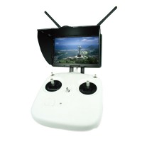 Boscam Galaxy D2 FPV 5.8G 7 Inch LCD Monitor Built-in 32CH 5.8Ghz Wireless Diversity Receiver and battery with Sun-hood