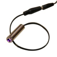 100mW 405nm Violet/Blue Laser DOT Module Focus Adjustable with Holder and Adapter for Cutter