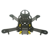 FeeYoung Beetle 250 QAV Carbon Fiber Quadcopter Frame Kits w/ Black Nylon Spacer