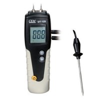 CEM DT-129 LCD Display Wood Moisture Meter Wood Temperature and Humidity Tester