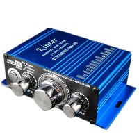 New 12V Japan Sanyo Chip Power Amplifier HIFI2.0 Car Super Mini Computer Desktop Amplifier