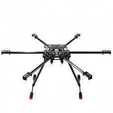 Six Axis Full Carbon Fiber T680 KK MWC X Shape Hexacopter Frame Kits for Multicopter FPV Photography