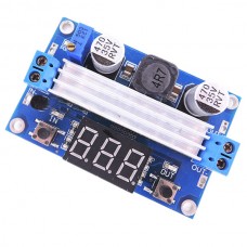 DC-DC 100W 3-35V 12V to 3.5-35V Boost Step-up Module Power Supply LED Voltmeter