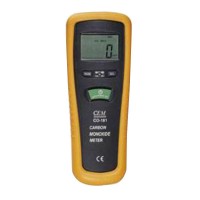 CEM CO-181 Carbon Monoxide CO Meter detects LED Light Audible Alarm Record Mode