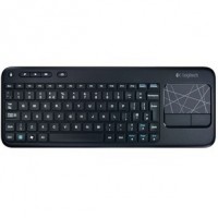 Logitech K400R Black Wireless Touch Keyboard K400r Multi-Touch Touchpad New
