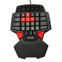 Mini USB Professional Gaming Keyboard LED Backlight Special For CS Warcraft 3D