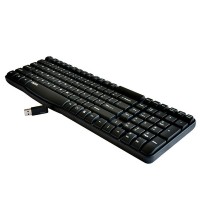 Brand Rapoo 2.4Ghz Wireless Keyboard E1050 Spill-resistant Media Control For W7