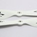 16*5.4 Sail White Beech Propeller Wood Prop High Effeciency One Pair for Quad Hexa Octa Multicopter