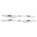 11*3.7 Sail White Beech Propeller Wood Prop High Effeciency One Pair for Quad Hexa Octa Multicopter