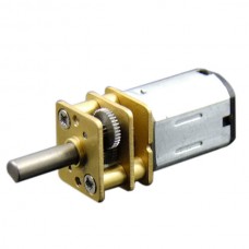 N20 DC Deceleration Motor Low Speed Metal Gear 100:1 Gearmotor Large Torque 3-12V