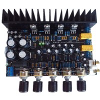 TDA2030A Amplifier Board 2.1 Channel w/ Bass Differential BTL Dual Tube Amp Assembled