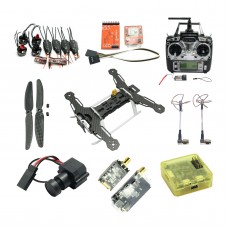 Tarot QAV250 Carbon Fiber Quadcopter TL250A with Emax Motor & ESC & 5.8G TX RX & CC3D Flight Controller & Camera & OSD Combo