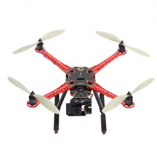 SK500 S500 Quadcopter Frame Kits w/ 3K Carbon Fiber Landing Skid for Multicopter FPV Photography