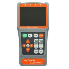 I-POOK PK68A Camera CCTV Tester Output MAX 2A Mobile Power UTP Cable Test 3.5"
