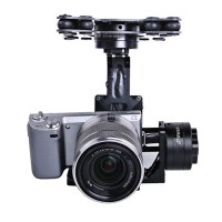 IFLIGHT Upgraded 3-axis CNC Aerial Gimbal for SONY 5N RX-100 BMPCC Camera