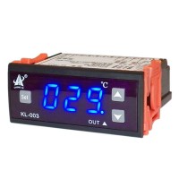KL-003 24V Digital Thermostat Temperature Controller w Sensor Cable for Car Air-conditionor