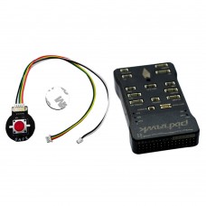Pixraptor Flight Controller with NEO-M8N GPS Buzzer Safe Switch PPM Encoder 4G Kingston TF Card for RC
