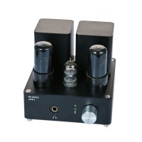 APPJ PA1502A Class A Tube Headphone Amplifier 6P6P 6N4 Tube Hifi Audio Amplifer Black