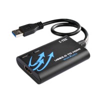 Z-TEK ZE629 1080P USB3.0 to HDMI Multi-function Display Convertor Adapter with Audio