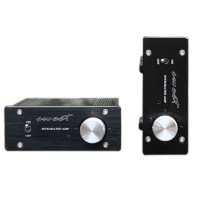 2 Inch LM1875 Desktop Assembled Amplifier Wood Case Can Upgrade to USB DAC PCM2706