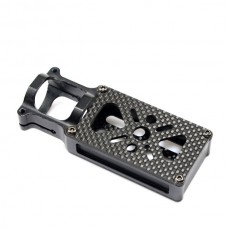 1PCS D25 Aluminum Alloy Motor Mounting Base Carbon Fiber Board for Folding Multicopter