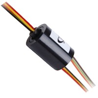 Micro Electronic Conductor Slipring High Speed 6 Core External Dia 22mm