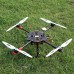 Tarot 650 Sport Quadcopter TL65S01 with X4108S 380kv Motor & 10A ESC & Wood Propeller for FPV Photography