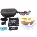 Bicycle Driving Glasses Outdoor Sport Sunglasses 5 Lens w/ Polarized Light