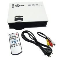 UC40 LCD Display Technology Projector Home Cinema Theater Multimedia HD 1080P AV TV VGA HDMI BN