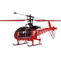 WLtoys V915 2.4G 4CH Scale Lama Flybarless CP RC Helicopter RTF 3D Gyroscope