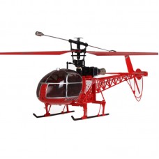 WLtoys V915 2.4G 4CH Scale Lama Flybarless CP RC Helicopter RTF 3D Gyroscope