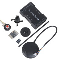 Pixraptor Flight Controller with NEO-M8N GPS Buzzer Safe Switch PPM Coder for RC
