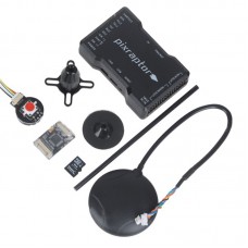 Pixraptor Flight Controller with NEO-M8N GPS Buzzer Safe Switch PPM Coder for RC