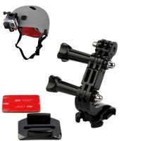 Helmet Syntropy Extension Fixation Holder for Xiaoyi Gopro Hero4 3+ 3