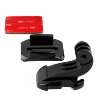 Helmet Arc Base Fixation Holder for Xiaoyi Gopro hero4 3+ 3 Sports Camcorder