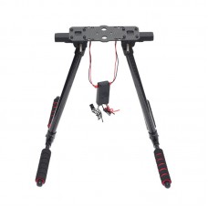 Carbon Fiber Electronic Retractable Landing Gear 2S-3S Battery Power Supply for Tarot S550 650 680pro