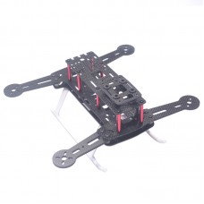 QAV250 HK260F Pure Carbon Fiber Folding Quadcopter Frame Kits for FPV Photography